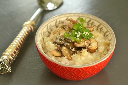 Risotto aux champignons