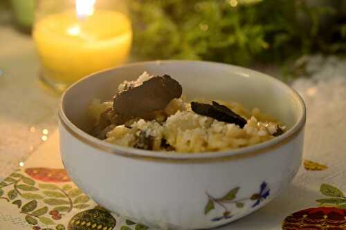 Risotto aux morilles