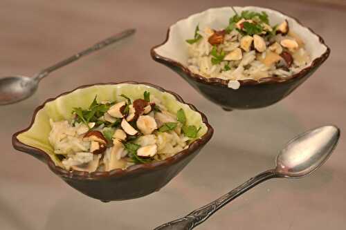 Riz pilaf aux champignons et aux herbes