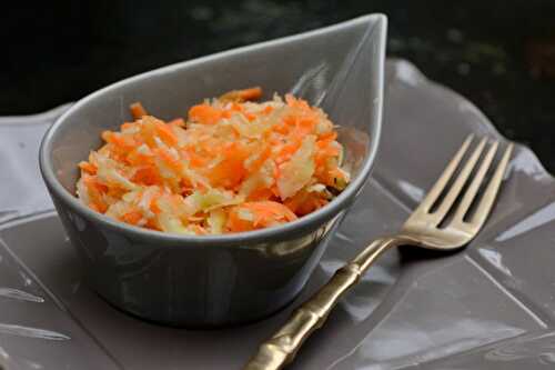 Salade de carotte, concombre et chou rave - Du foin dans mon assiette