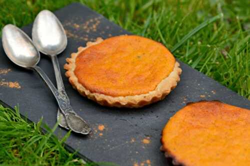 Tarte sucrée à la courge butternut