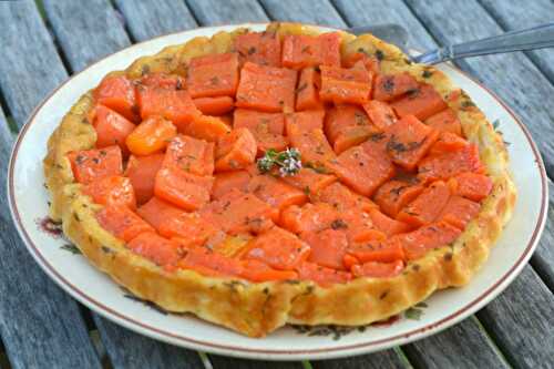 Tarte tatin aux carottes