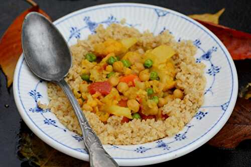 Curry d’automne - Du foin dans mon assiette