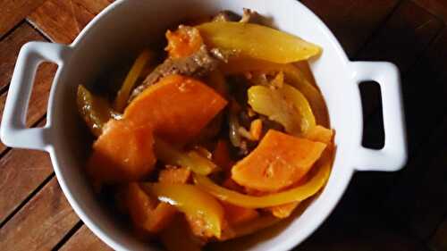 Boeuf épicé façon Tajine