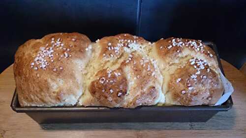 Brioche tendre et savoureuse à la fleur d'oranger