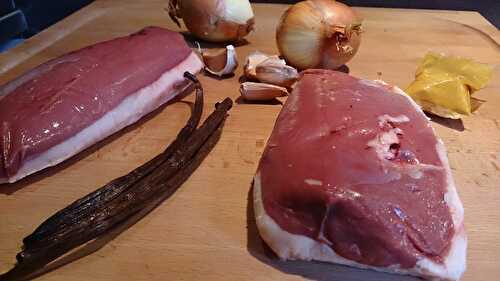 Canard à la vanille.