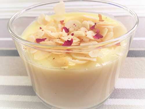 Crème à la Rose et au Safran