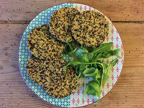 Croquettes de quinoa aux oignons