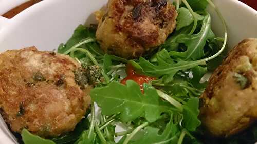 Croquettes de thon aux herbes fraîches