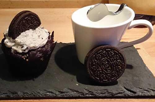 Cupcakes aux biscuits Oreo