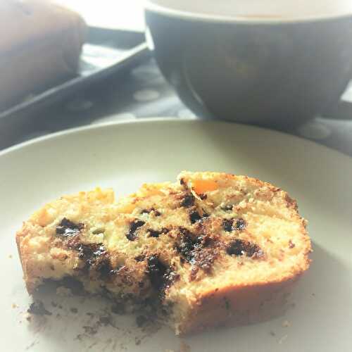 Gâteau au yaourt banane choco