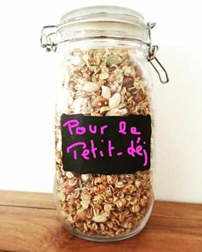 Granola du sportif