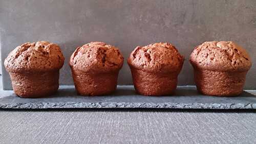 Muffins au chocolat au lait