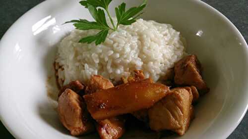 Poulet au gingembre de la province de Kouang-Si