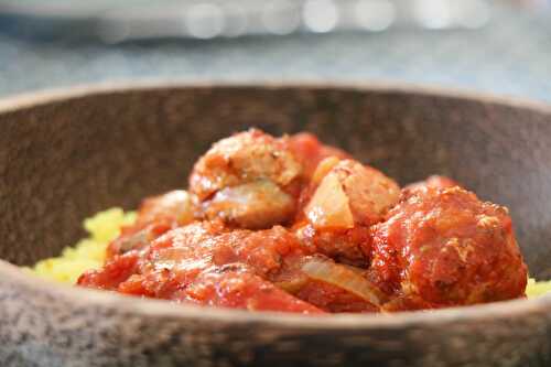 Rougail saucisses made in Réunion