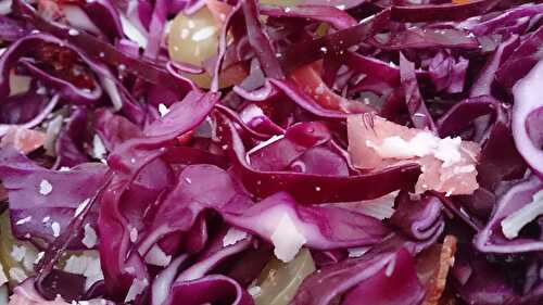 Salade de chou rouge 100% santé