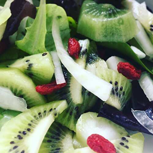 Salade de fenouil au kiwi 100% vitamine C