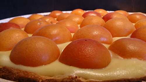 Tarte aux abricots moelleux