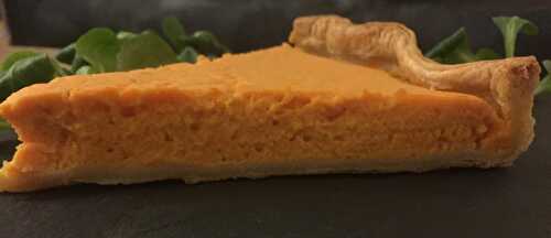 Tarte crémeuse au potimarron