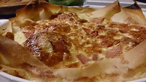 Tarte fine au fromage