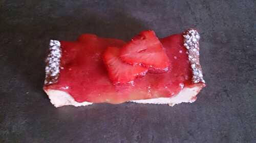 Tarte fraise et rhubarbe