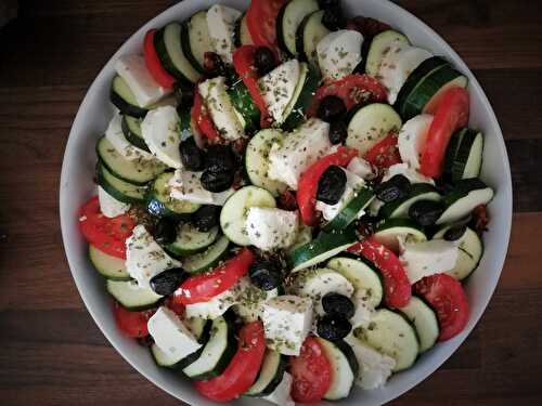 Tian de courgettes et de tomates gratiné à la mozzarella