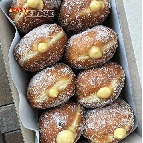 La Recette des Bomboloni : Beignets Italiens à la Crème Pâtissière