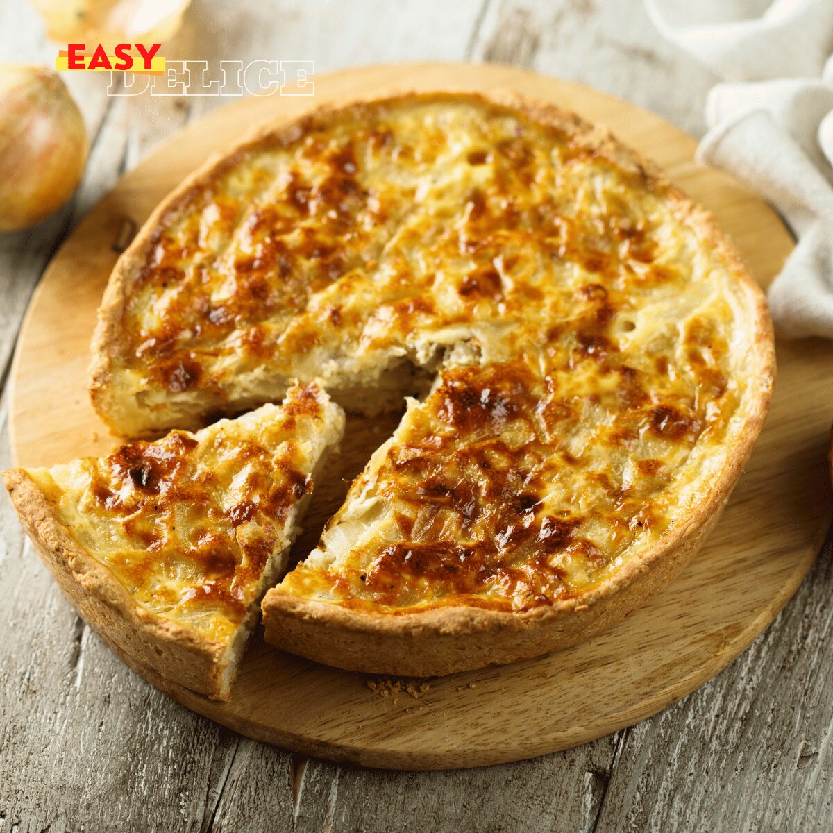 Quiche aux oignons