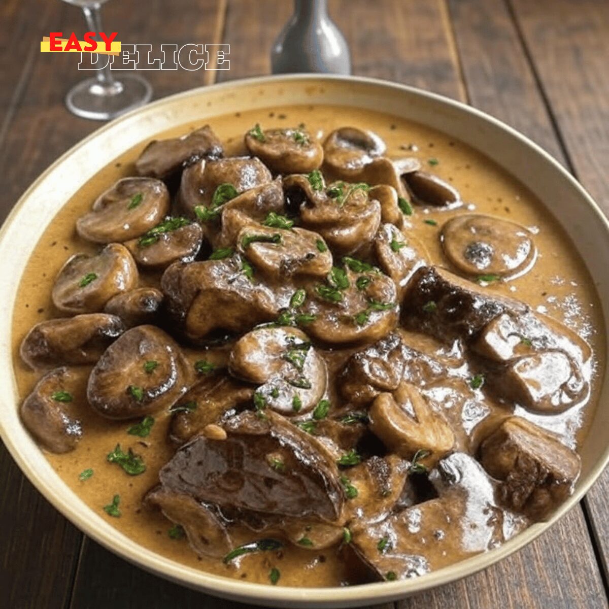 Bœuf Stroganoff à la Façon d’Alain Ducasse