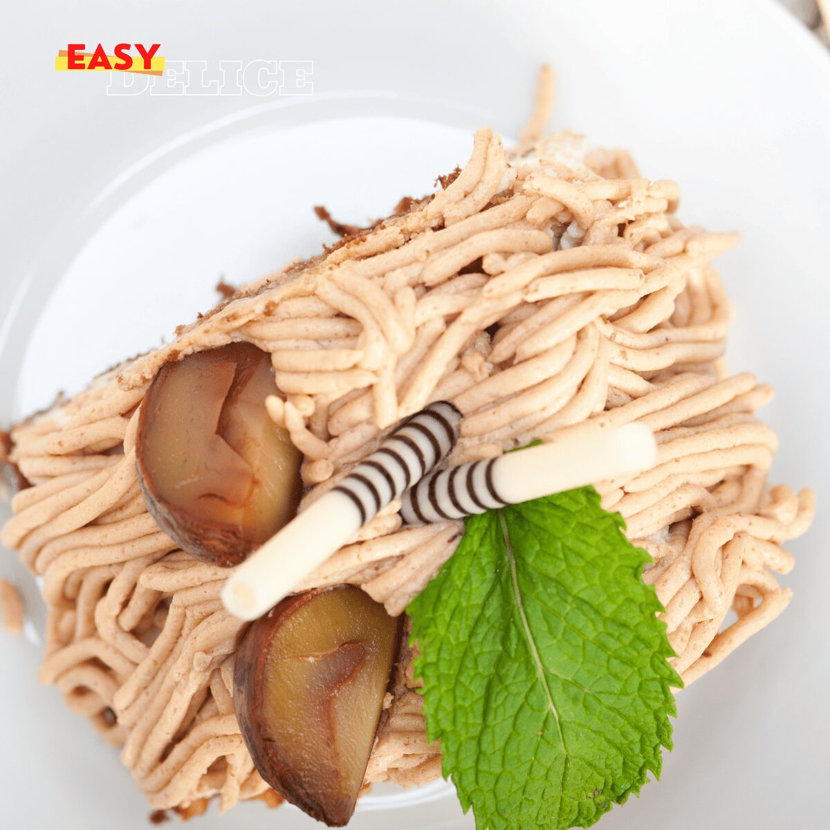Crème de Marron Maison Peu Sucrée
