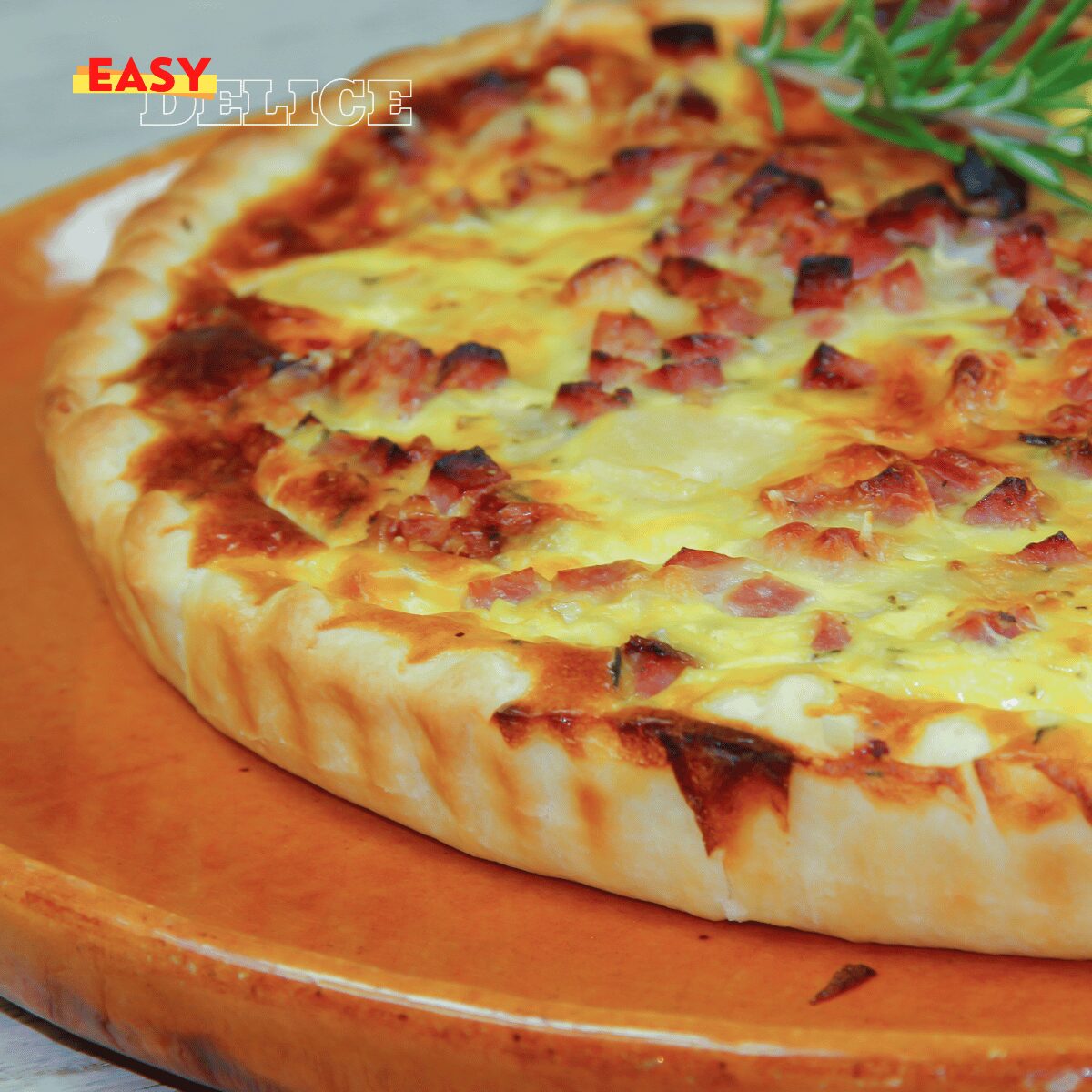 Quiche Raclette Jambon