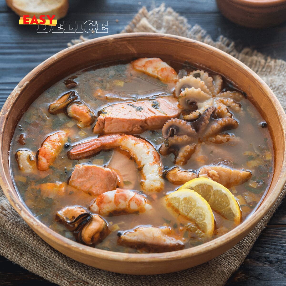 Recette Facile de Bouillabaisse