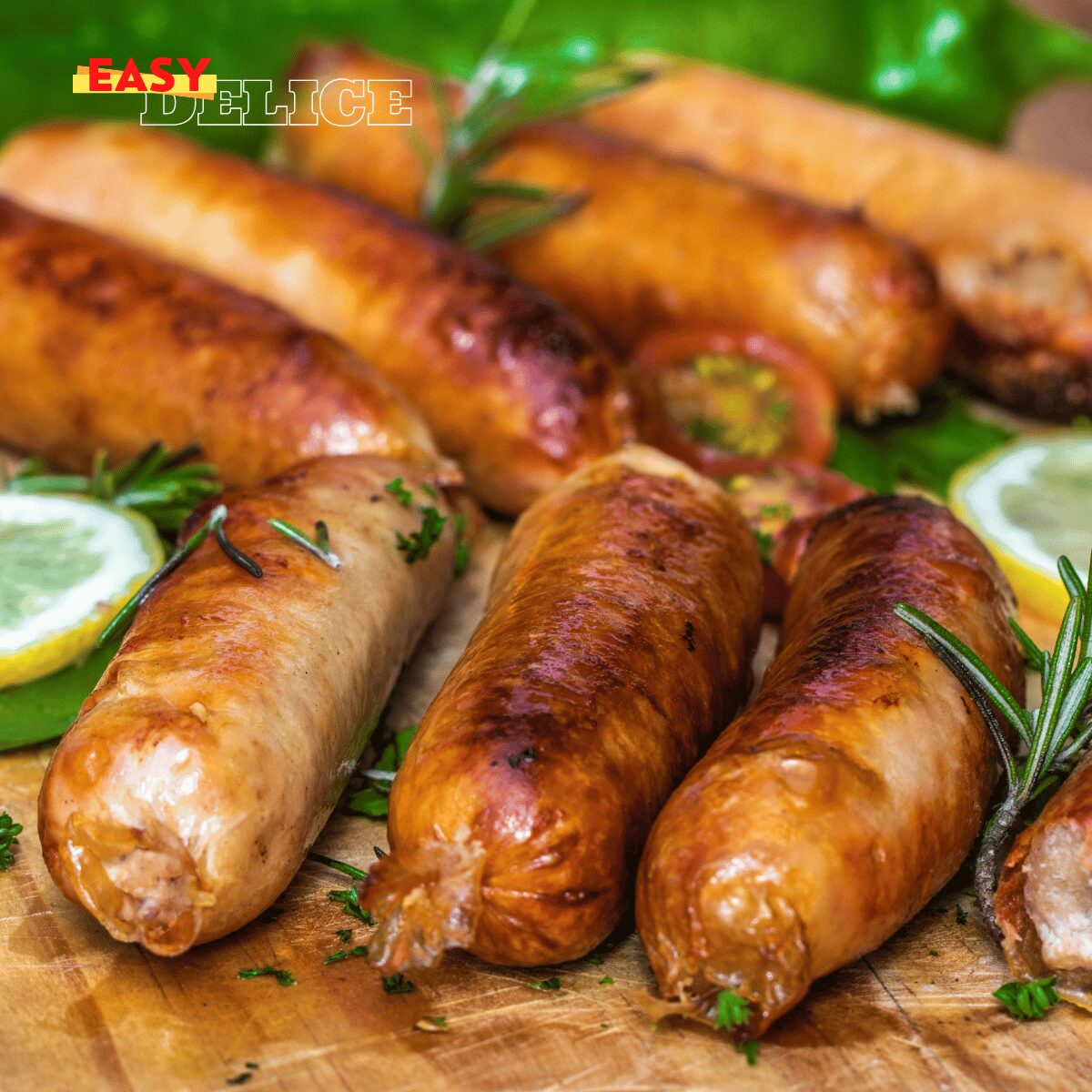 Saucisses Italiennes à l’Air Fryer