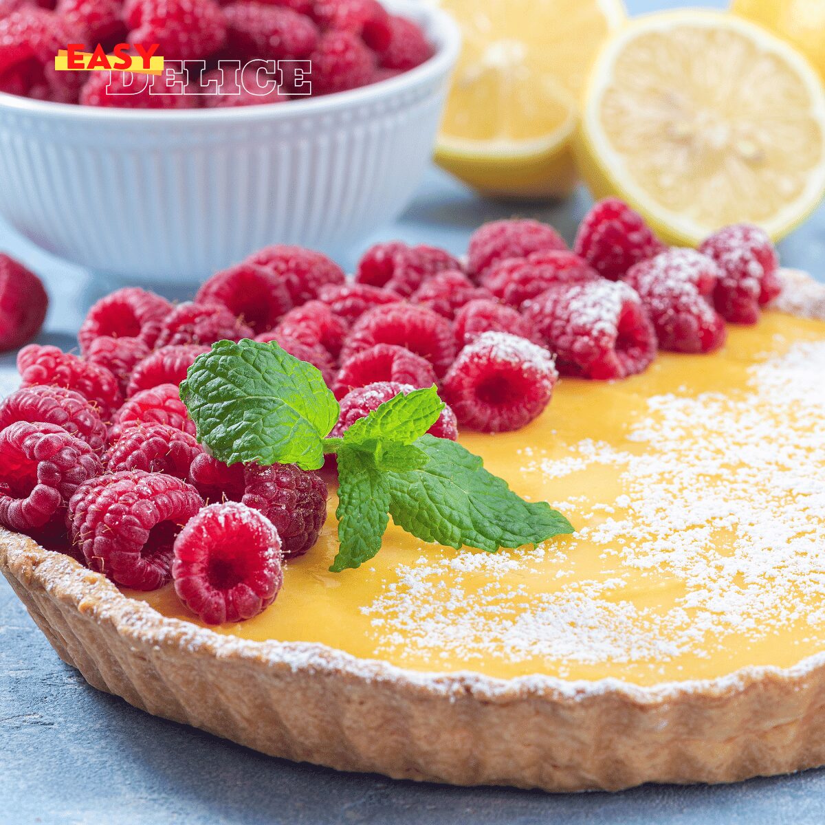 Tarte au Citron au Mascarpone