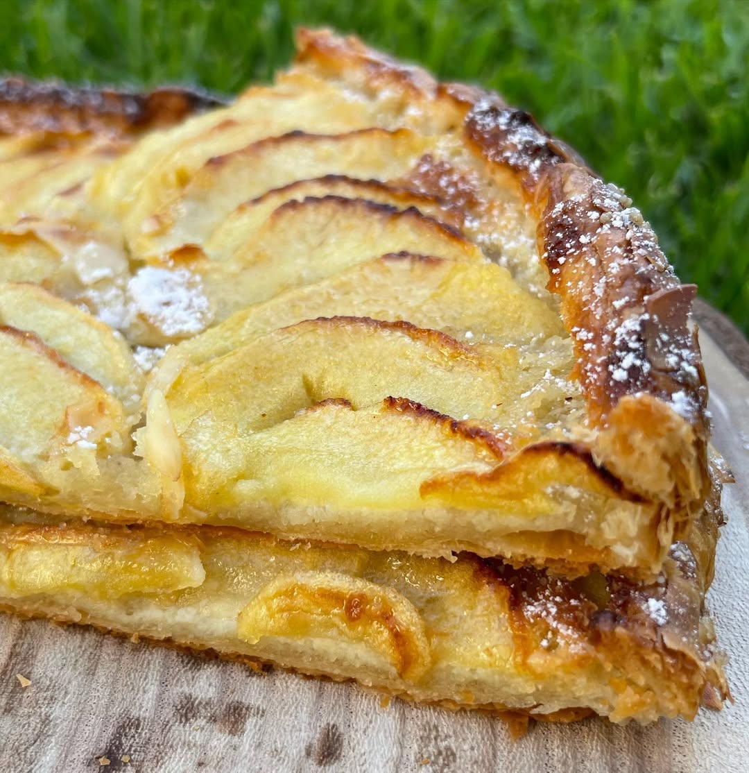 Tarte Feuilletée Pommes & Amandes