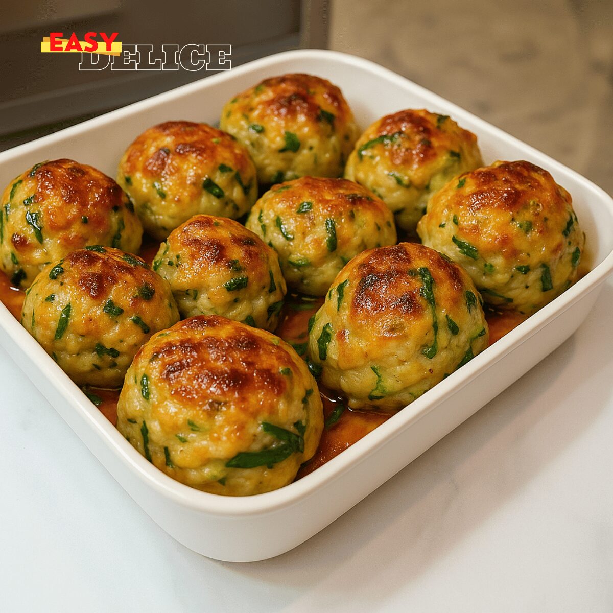 Boulettes de Courgettes au Four