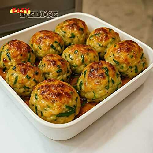 Boulettes de Courgettes au Four