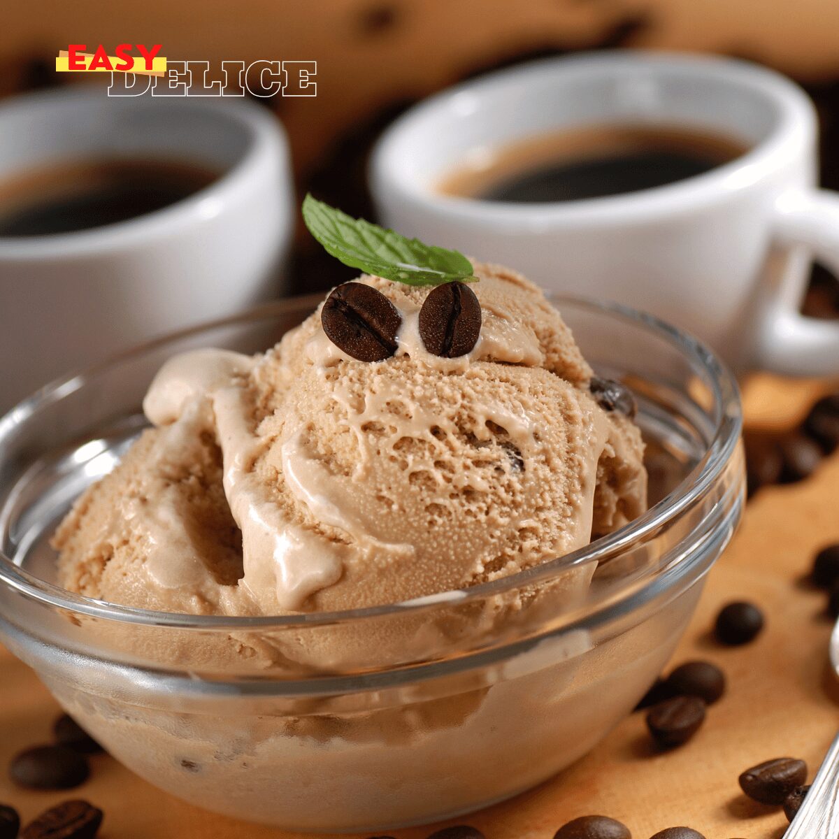 Glace au Café Maison