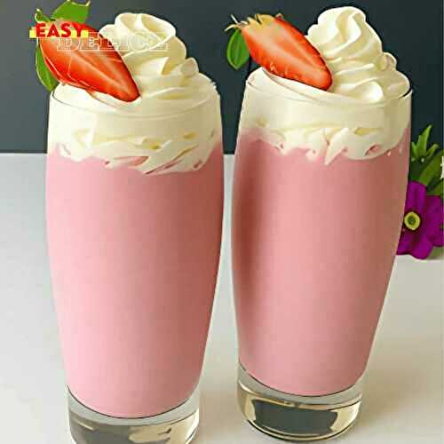Milkshake à la Fraise