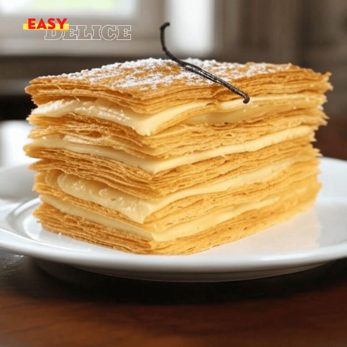 Mille-Feuille à la Crème Vanille