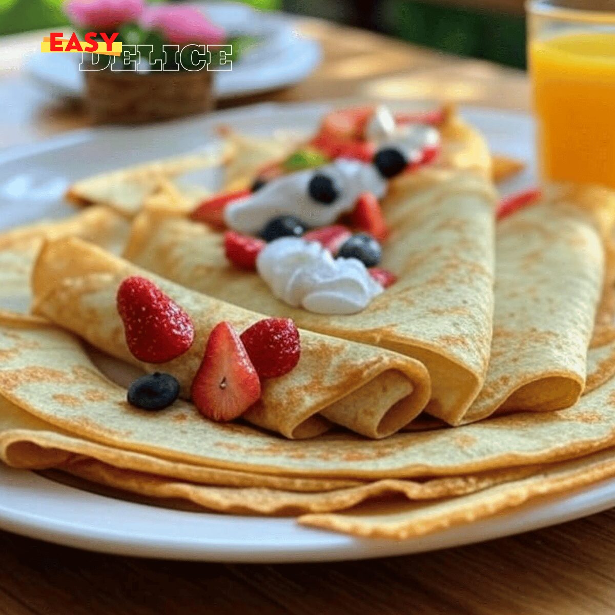 Pâte à Crêpes Facile Sans Grumeaux