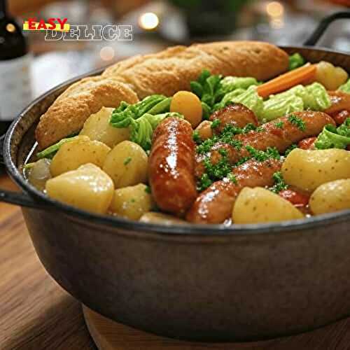 Potée aux Saucisses et Légumes Simple