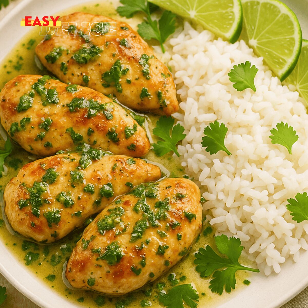 Poulet à la Coriandre et au Citron Vert