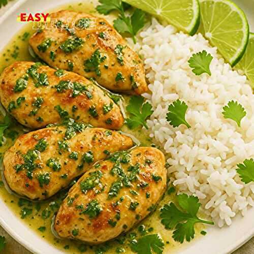 Poulet à la Coriandre et au Citron Vert