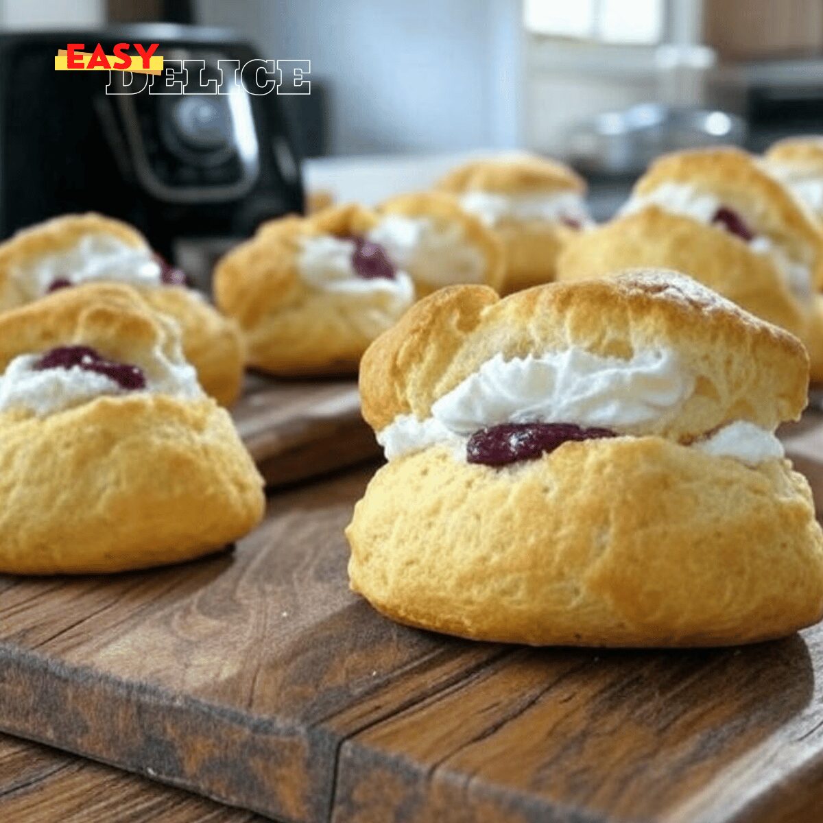 Scones à la Limonade à l’Airfryer
