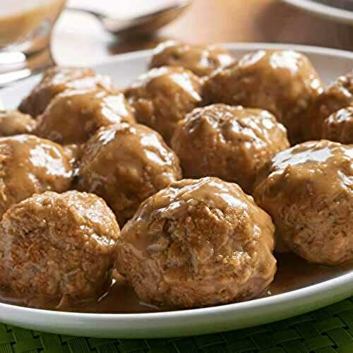 Boulettes Suédoises Authentiques