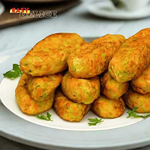 Galettes de Pommes de Terre et Courgettes avec Sauce Crémeuse