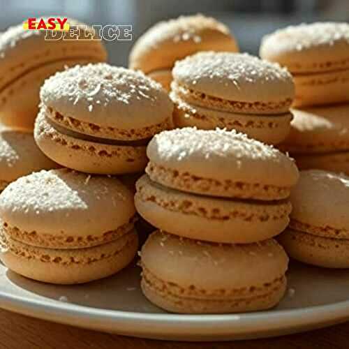 Macarons au Coco à 30 Calories