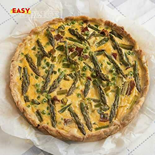 Quiche aux Asperges et au Parmesan