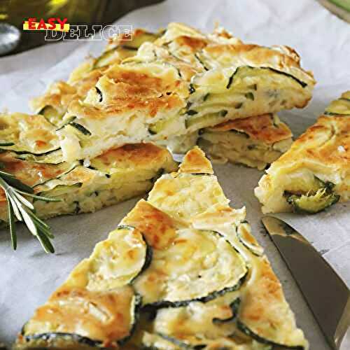 Scarpaccia de Courgettes